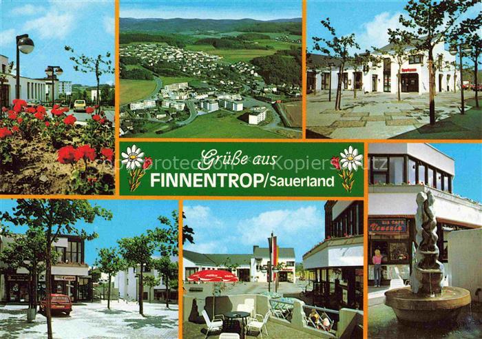 Finnentrop Luftaufnahme Ortsmotive Brunnen