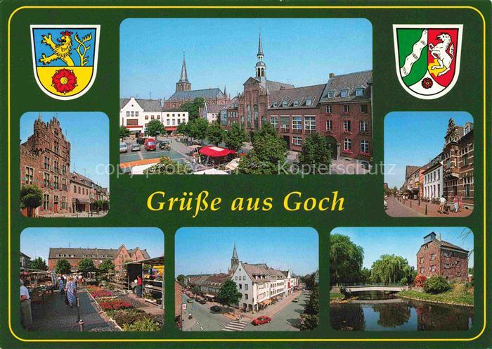 Goch Motive Stadtzentrum Altstadt Wappen