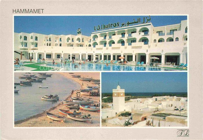 Hammamet Tunesie Hotel Albatros Swimming Pool Strand
