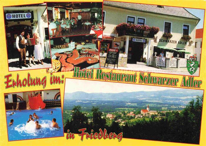 Friedberg Steiermark AT Hotel Restaurant Schwarzer Adler Panorama