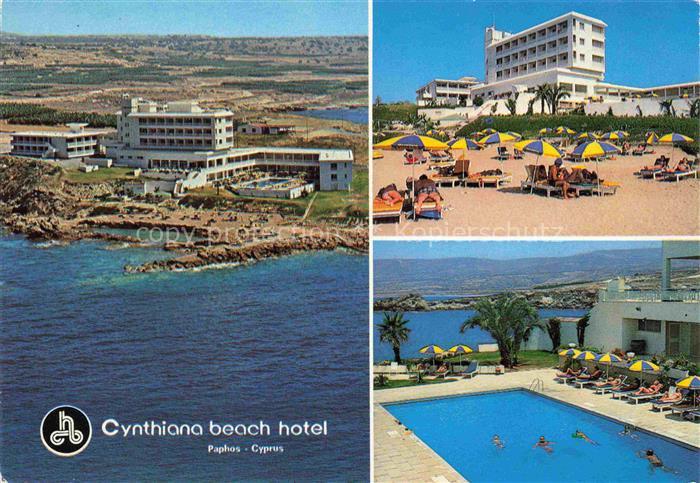 Paphos Pafos Cyprus Cynthiana Beach Hotel Swimming Pool Bea