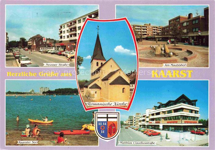 Kaarst NRW Neusser Strasse Am Maubishof Kirche Kaarster See Matthias Claudius-St