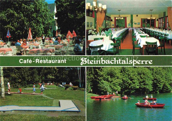 Kirchheim Euskirchen Steinbachtalsperre Café Restaurant Minigolf Bootfahren