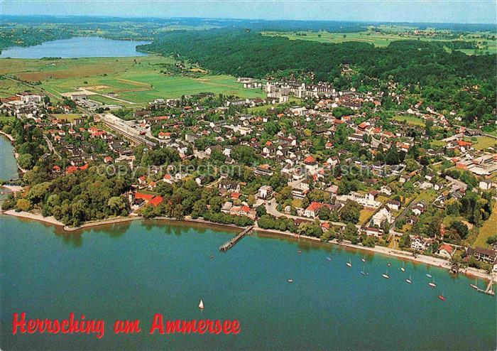 Herrsching Ammersee Fliegeraufnahme