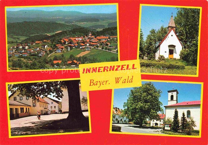 Innernzell Panorama Kapelle Kirche Ortszentrum