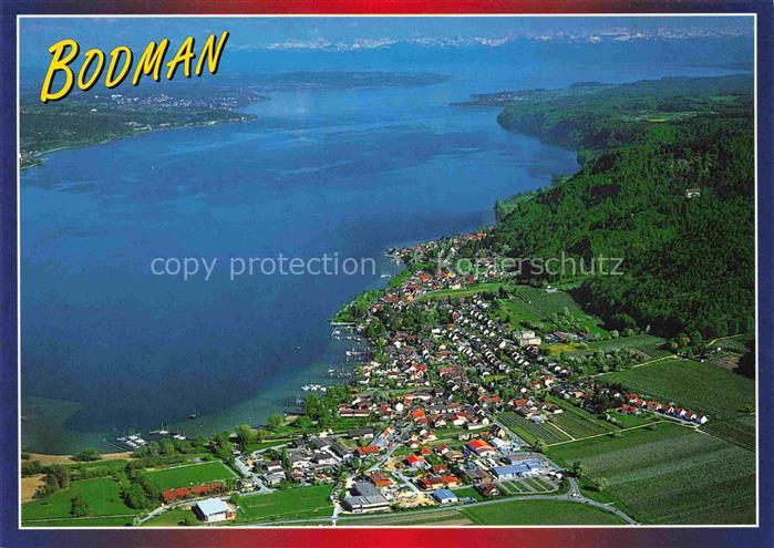 Bodman-Ludwigshafen Bodensee Fliegeraufnahme