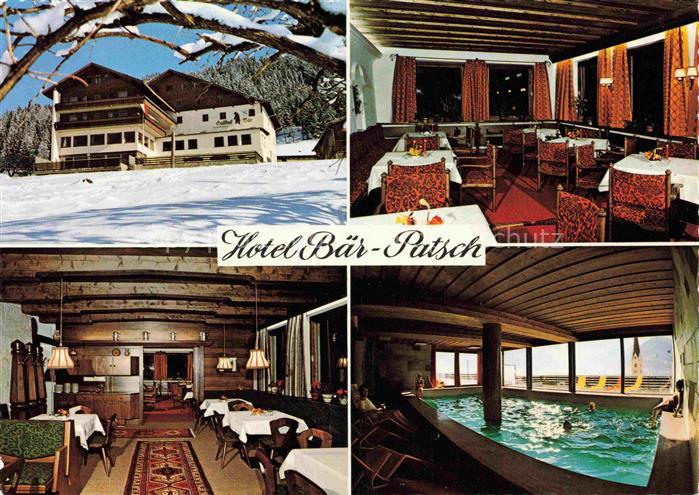 Patsch Igls Tirol AT Hotel Baeren Restaurant Hallenbad