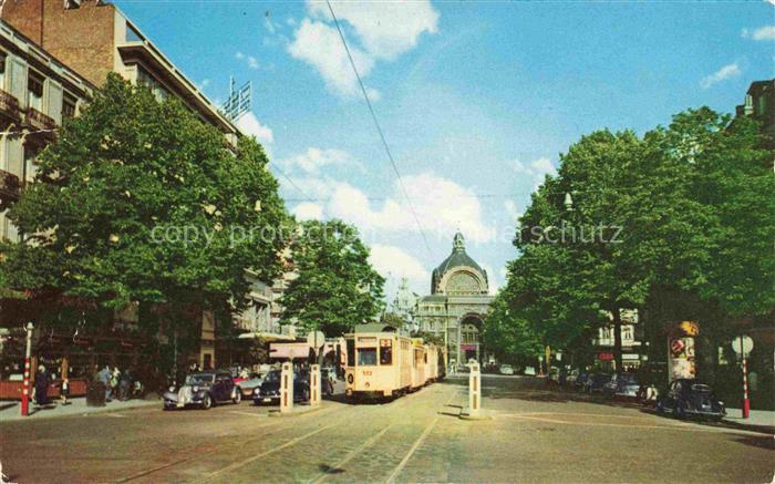 Strassenbahn Tramway-- Antwerpen Anvers Avenue de Keyzer