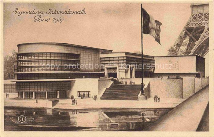 Exposition Internationale Paris 1937 Pavillon Belgique Arch Eggericx Verwilghen