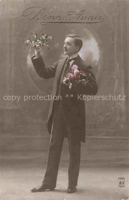 Foto AN Paris (Noyer) Nr. 1486 Neujahr