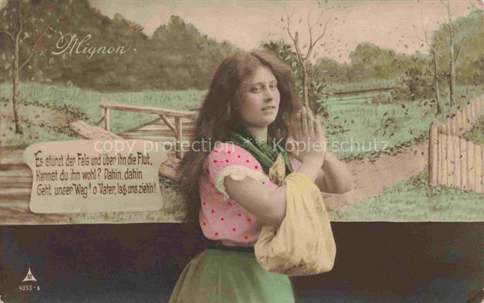 Foto PH Nr. 4353-6 Mädchen Mignon