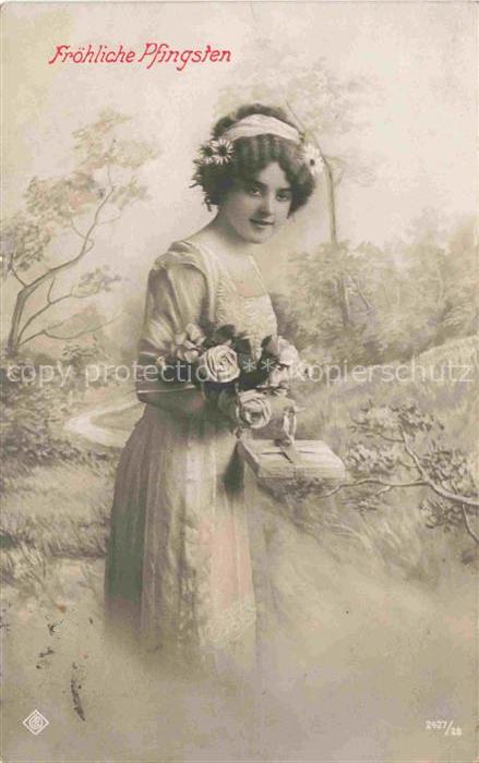 Foto CP Nr. 2427/28 Mädchen