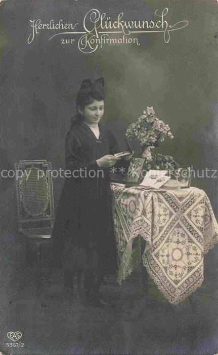 Foto EAS Nr. 5367/2 Glückwunsch Konfirmation