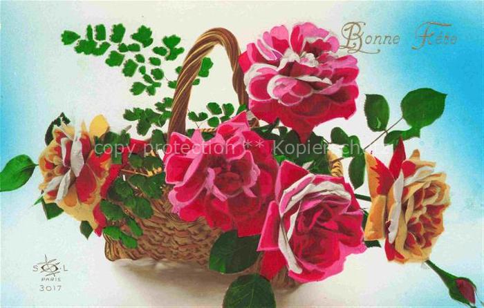 Foto SOL Nr. 3017 Rosen Bonne Fete