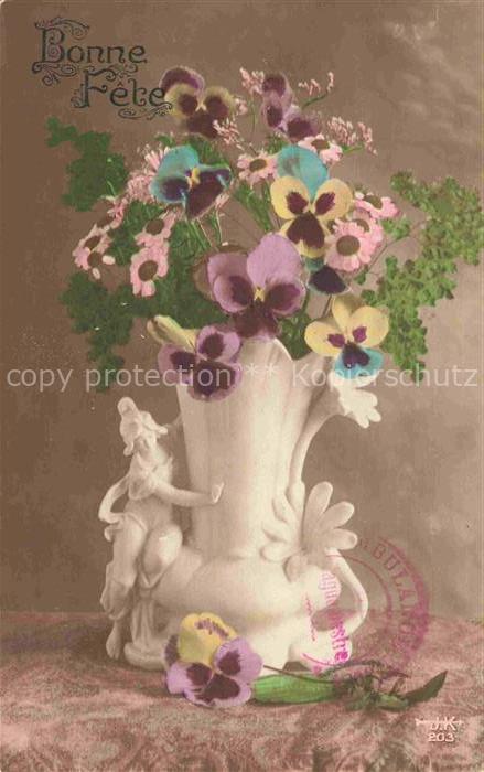 Foto JK Nr. Rosenvase Bonne fete