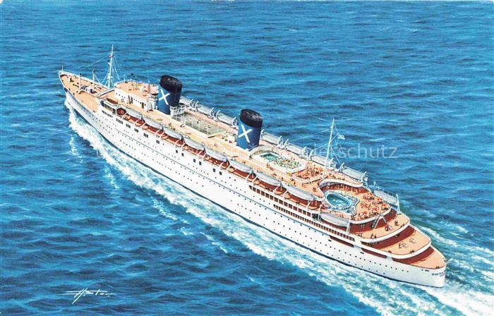 Dampfer Oceanliner Queen Federica