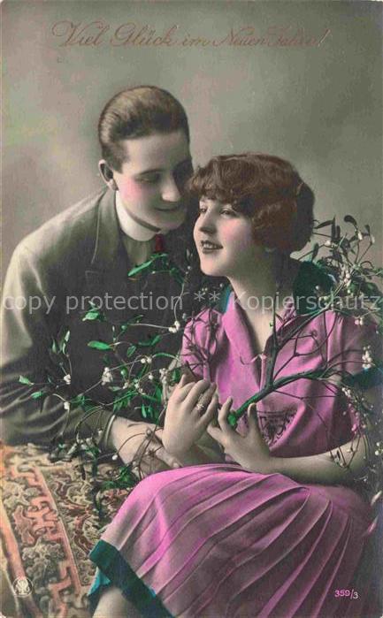 Foto NPG Nr. 359/3 Neujahr Nouvelle annee