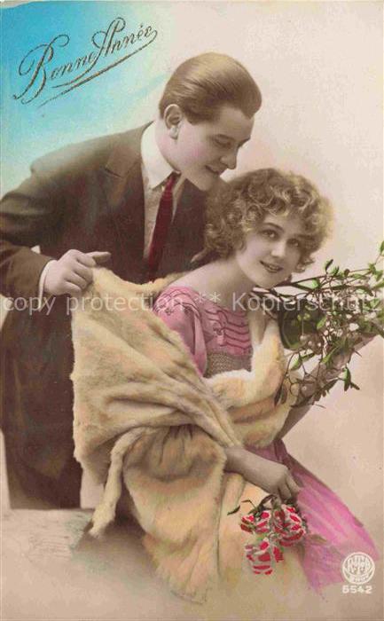 Foto RTB Nr. 5542 Neujahr Nouvelle Annee New Jear