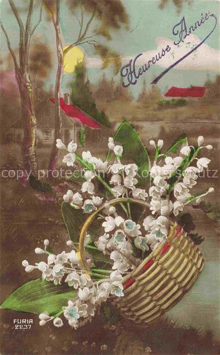 Foto FURIA Nr. 2237 Neujahr Nouvelle Annee New Jear