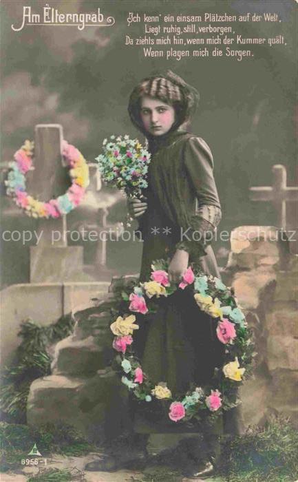 Foto PH Paris Nr. 6985-1 Elterngrab Friedhof