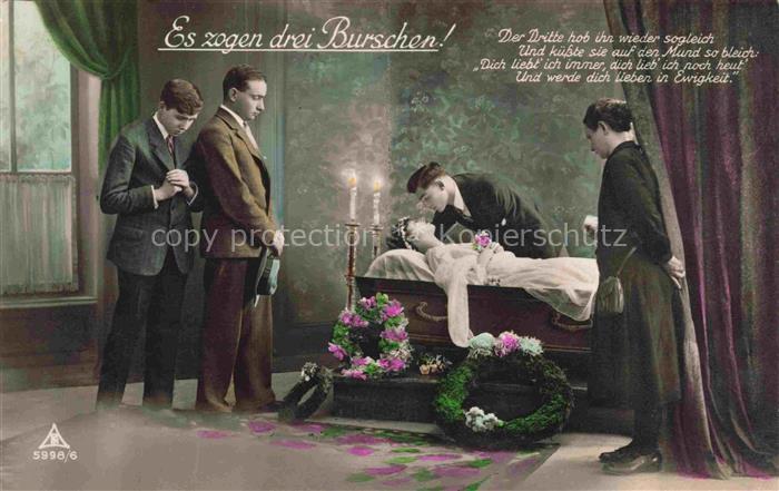 Foto PH Paris Nr. 5998/6 Bestattung