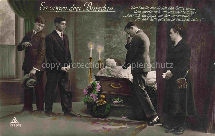 Foto PH Paris Nr. 5998/5 Bestattung