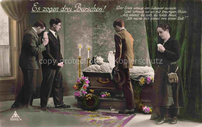 Foto PH Paris Nr. 5998/4 Bestattung