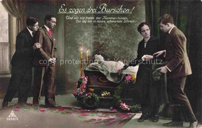 Foto PH Paris Nr. 5998/3 Bestattung