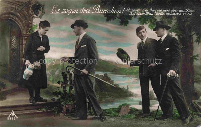 Foto PH Paris Nr. 5998/1 Hut krücke