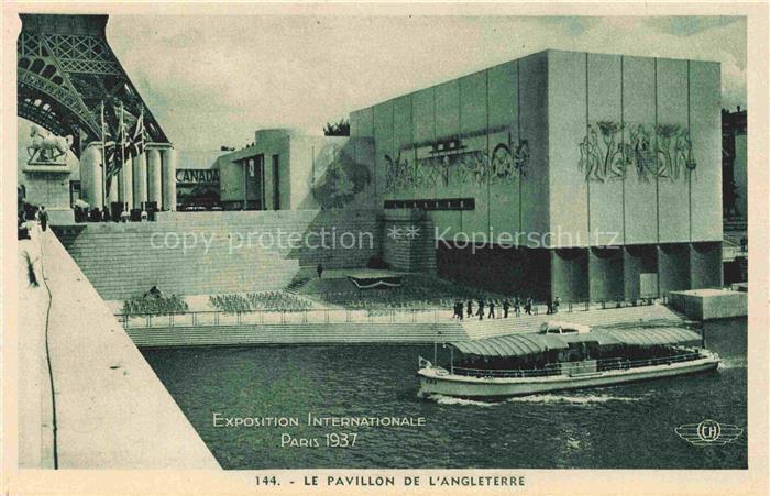Exposition Internationale Paris 1937 Pavillon de L'angleterre