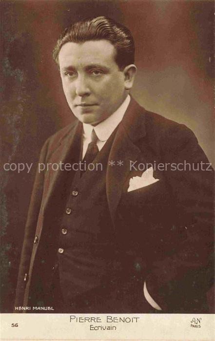 Foto AN Paris (Noyer) Nr. 56 Tache Pierre Benoit Ecrivain