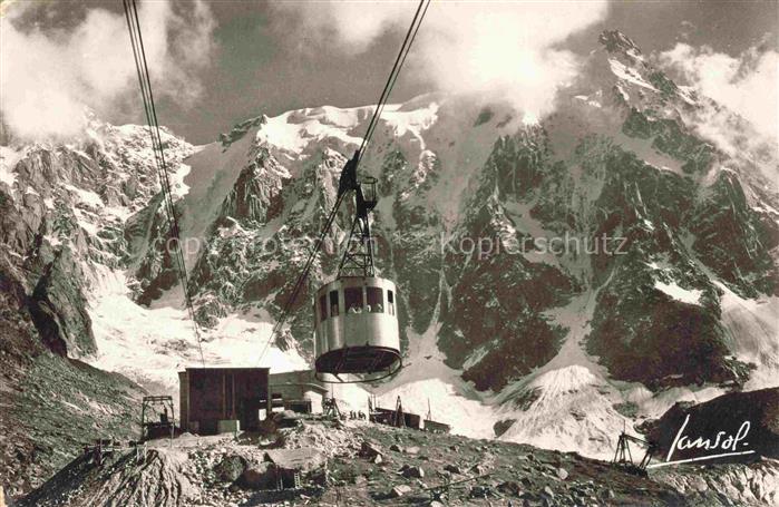 Seilbahn Cable-Car Telepherique Chamonix Mont Blanc Frankreich