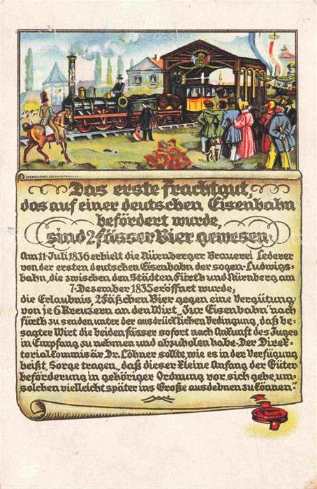 Bier Beer Biere Nuerenberg Eisenbahn