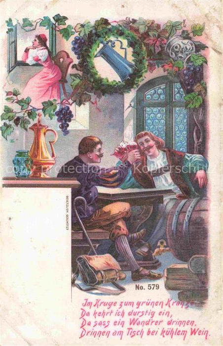 Wein Wine Vin Vino-- Fass Kanne Getraenke