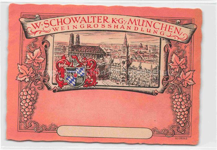 Wein Wine Vin Vino-- Schowalter Muenchen