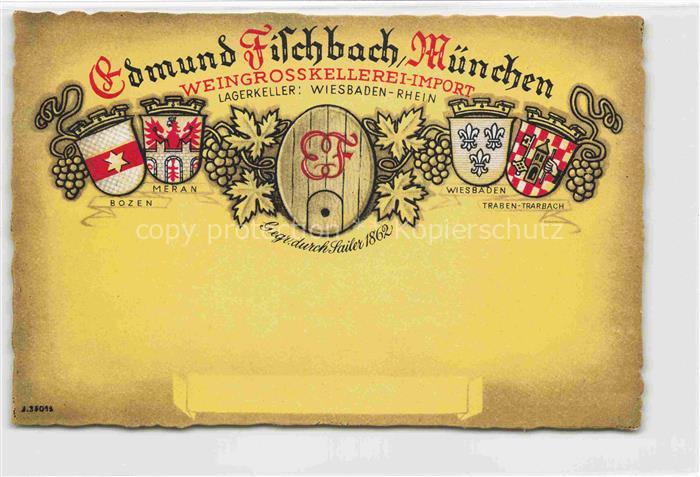 Wein Wine Vin Vino-- Wiesbaden Rhein Muenchen Filchbach