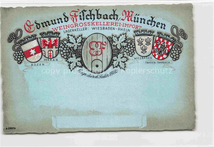 Wein Wine Vin Vino-- Filchbach Muenchen Wiesbaden Rhein Keller