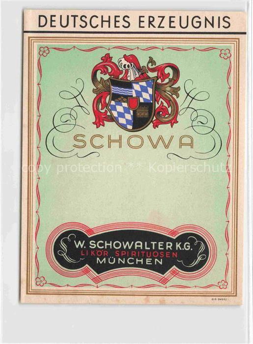 Wein Wine Vin Vino-- W.Schowalter Muenchen