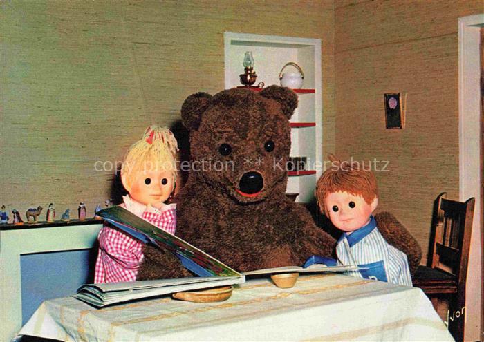 Puppe Doll Poupee Kinderspielzeug Nounours Nicolas Pimprenelle