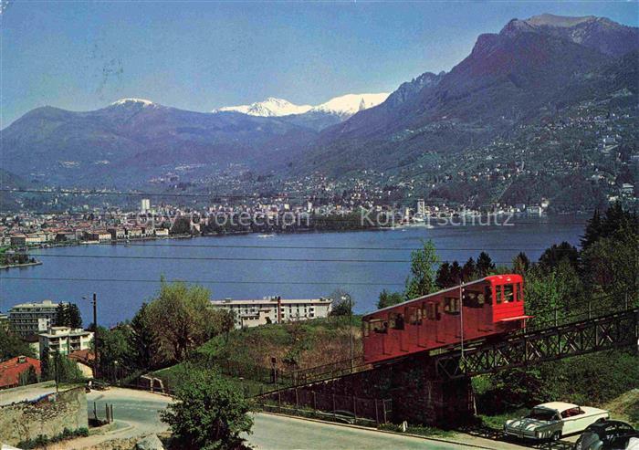 Eisenbahn Railway Chemin de Fer Lugano San Salvatore