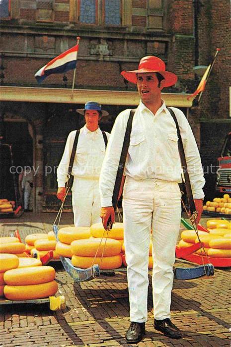 Kaese Kaeserei Cheese Fromage Queso Holland Niederland Alkmaase Klederdracht