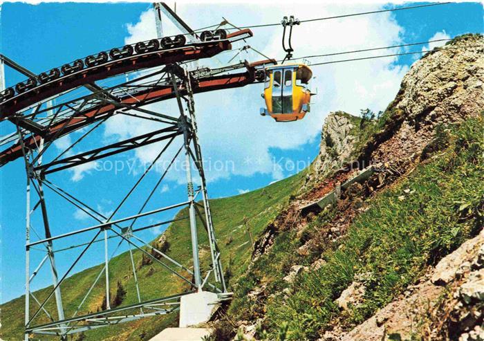 Seilbahn Cable-Car Telepherique Hochgratbahn Oberstaufen Steibis Allgaeu