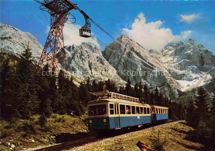 Zugspitzbahn Seilbahn Cable Teleferik Bayern