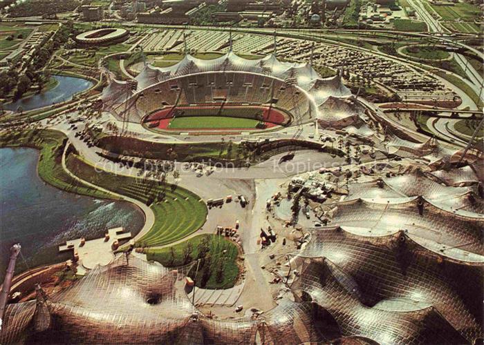 Olympia  Olympic Games Muenchen Bayern Park Stadion Schwimmhalle Sporthalle