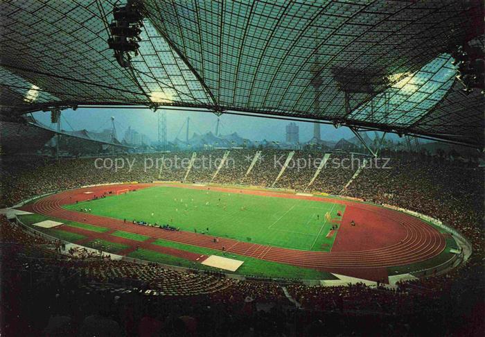 Stadion Stadium Estadio Muenchen Fussball Olympia