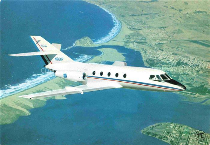 Flugzeuge Zivil Jet Falcon N80IF France