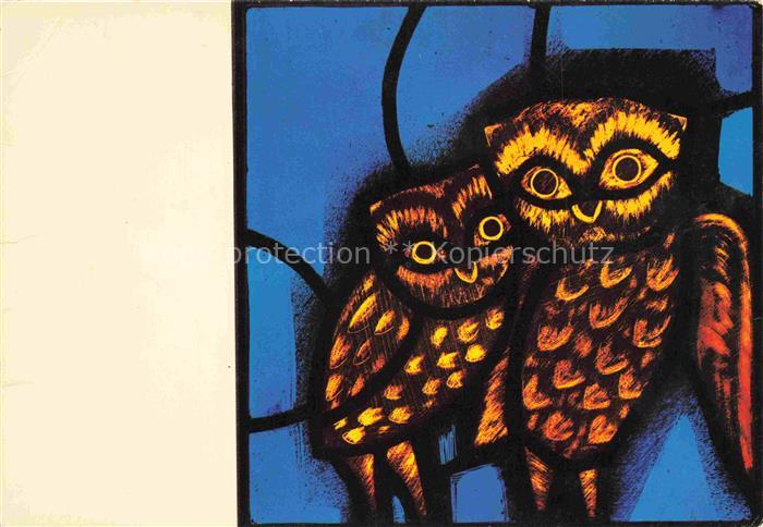 Eule Owl Hibou Chouette-- Taize eglise Reconciliation