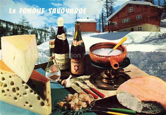 Rezept Recette-- la Fondue Savoyarde