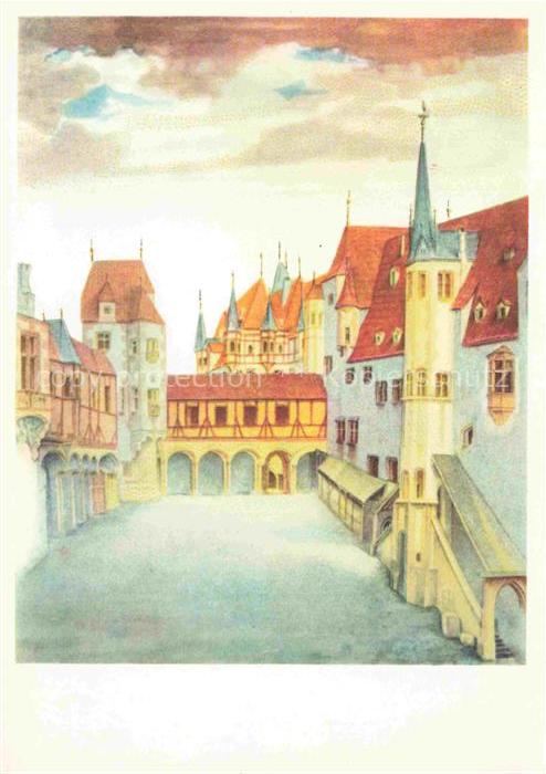 Duerer Albrecht Kuenstlerkarte Schlosshof Innsbruck