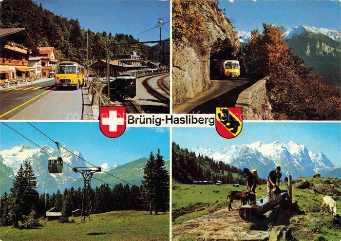 Postbus Postauto Omnibus Bruenig Hasliberg Gondelbahn Kaeserstatt